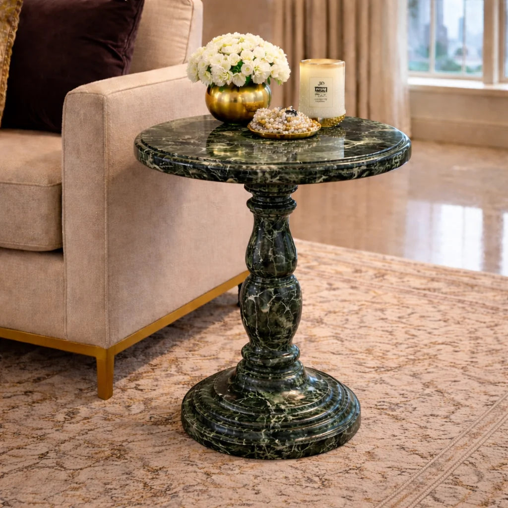 Imperial Vein Pedestal Table