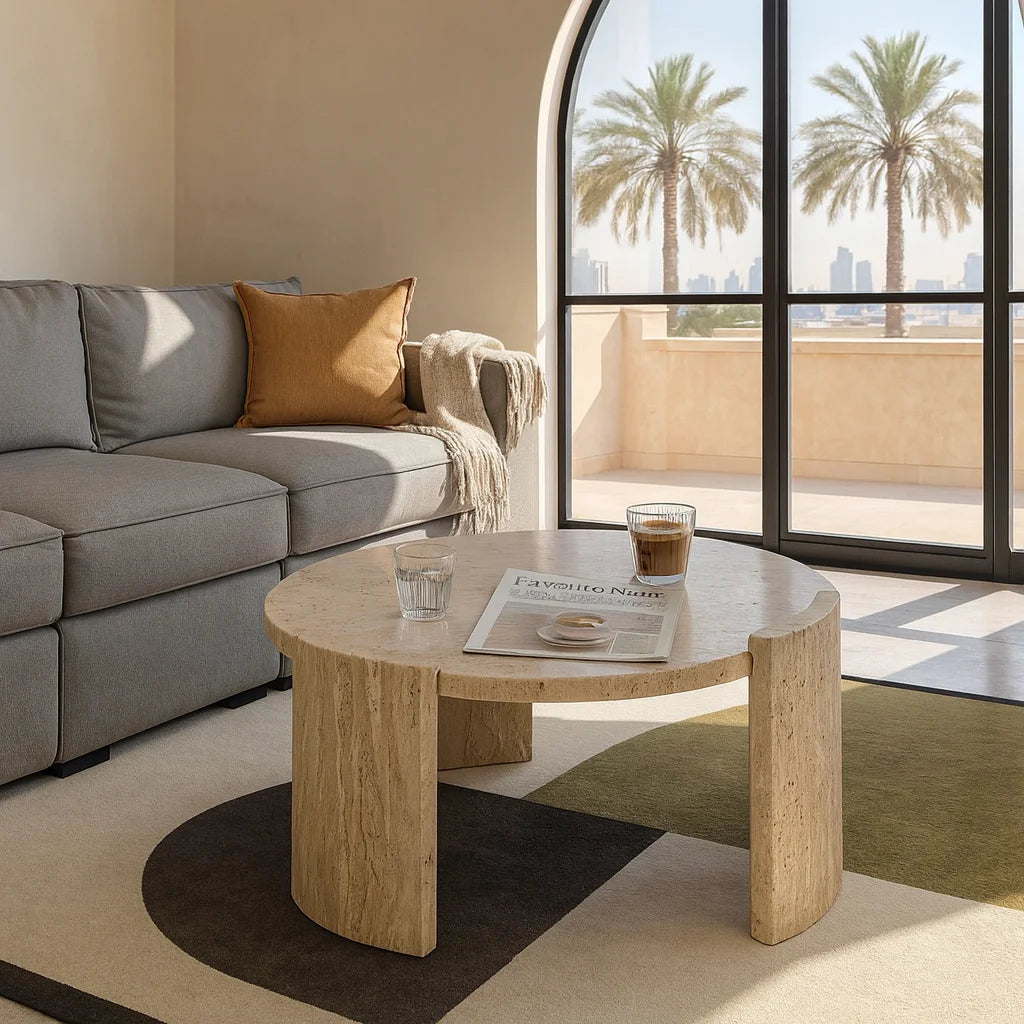 Terra Luxe Round Coffee Table