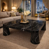 Carrara Royale Marble Coffee Table