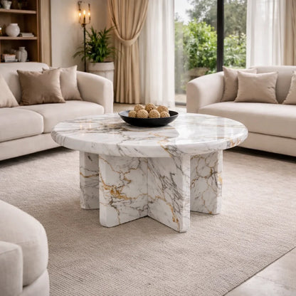 Handmade Elegant Natural Coffee Table