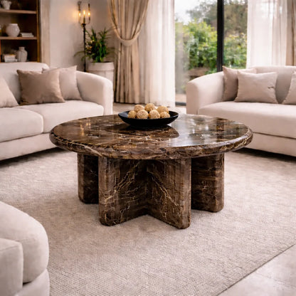 Handmade Elegant Natural Coffee Table