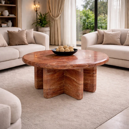 Handmade Elegant Natural Coffee Table