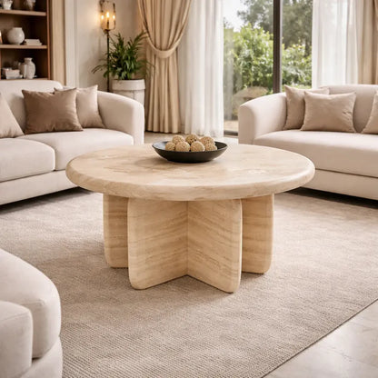 Handmade Elegant Natural Coffee Table