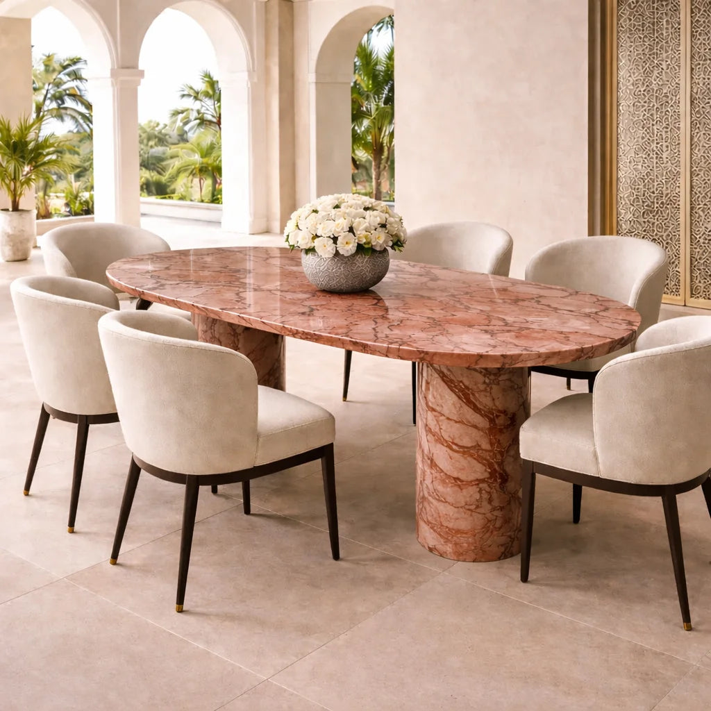 Noirva Marble Dining Table