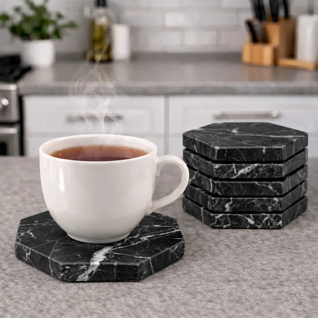 Hexagon Coffee Coasters