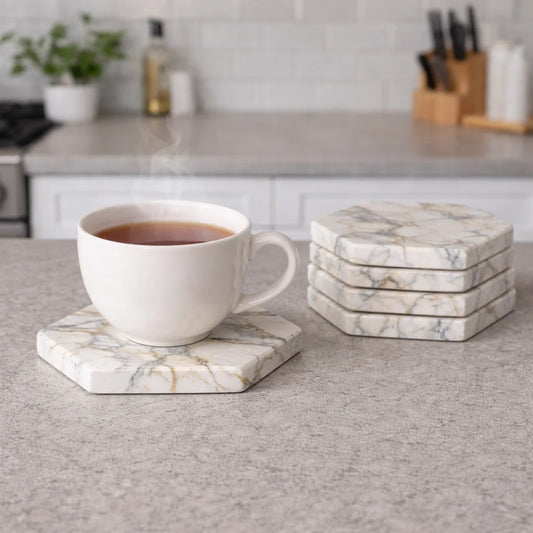 Hexagon Coffee Coasters