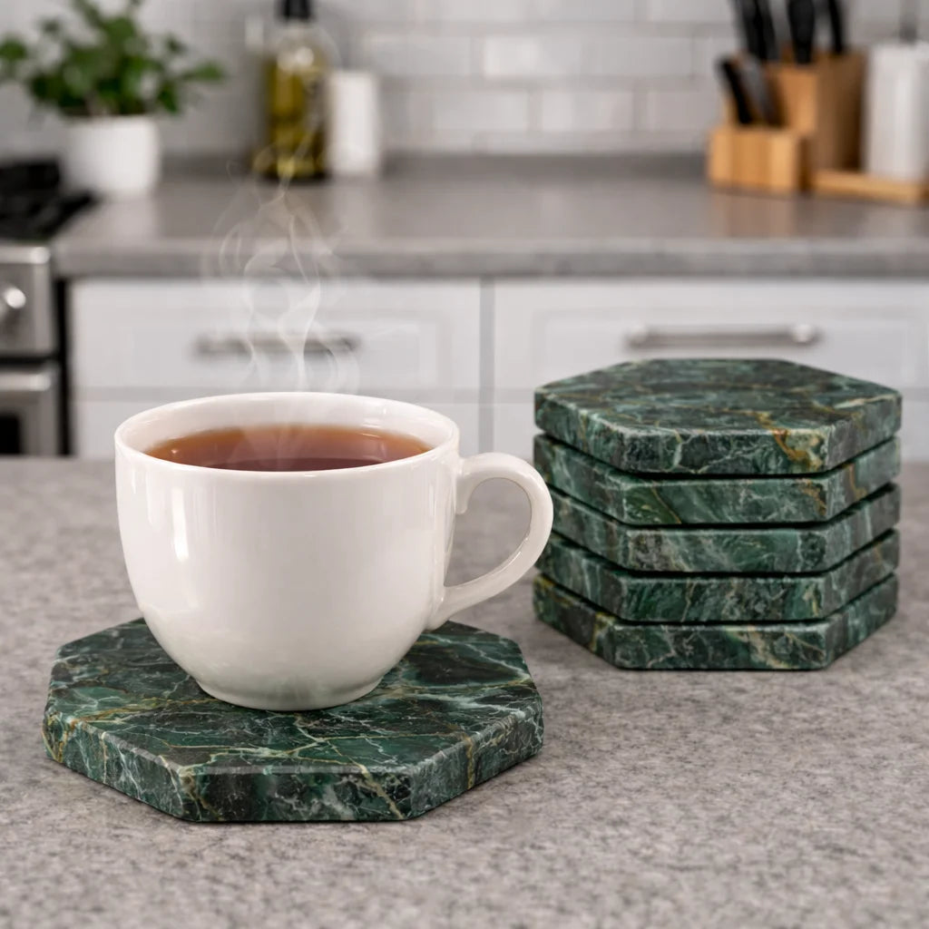 Hexagon Coffee Coasters