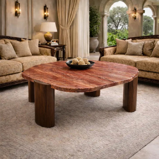 Hexagone Natural Coffee Table