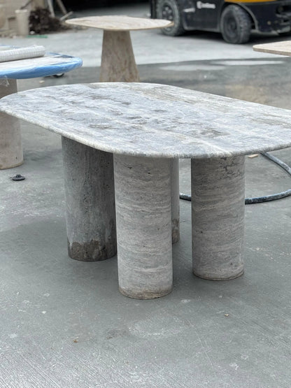 Elite Oval Marble Dining Table