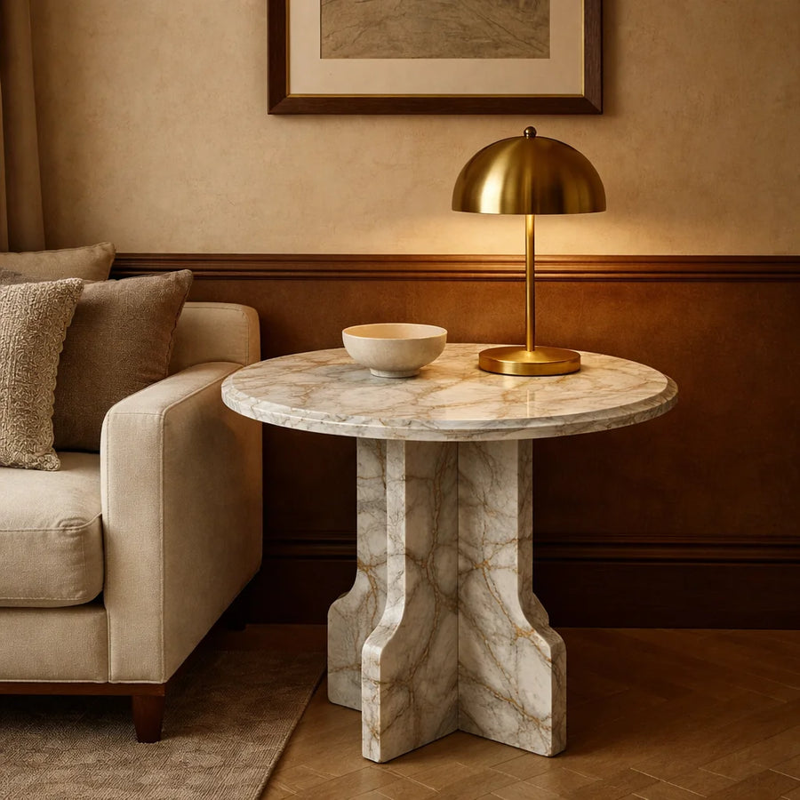 Imperial Round Accent Side Table
