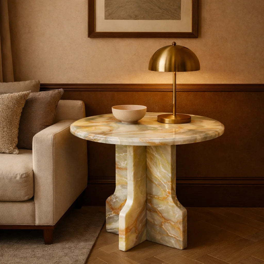 Imperial Round Accent Side Table