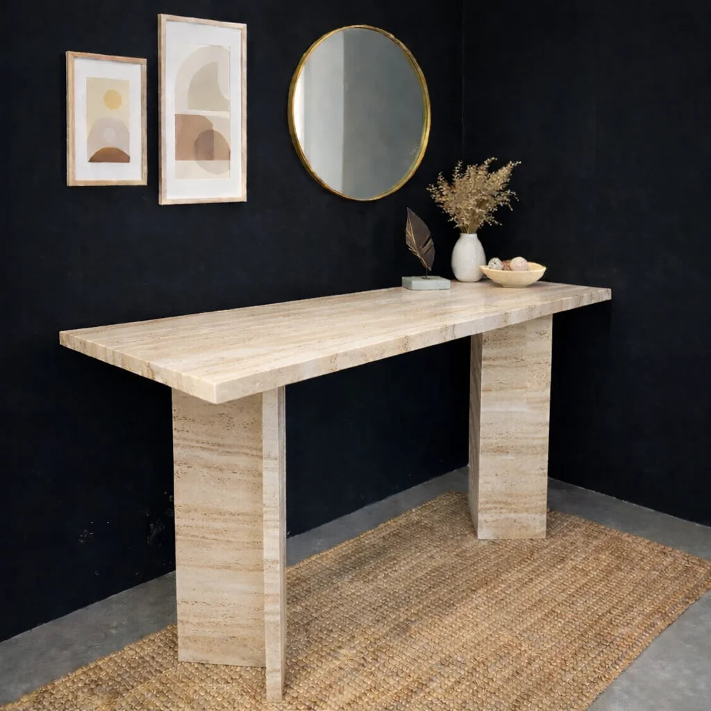 Imperial Stone Console Table