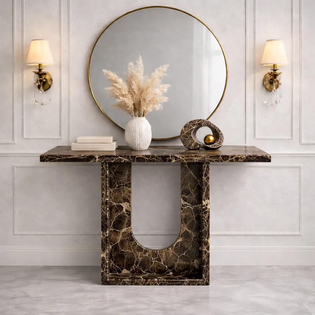 Imperial U-Form Console Table