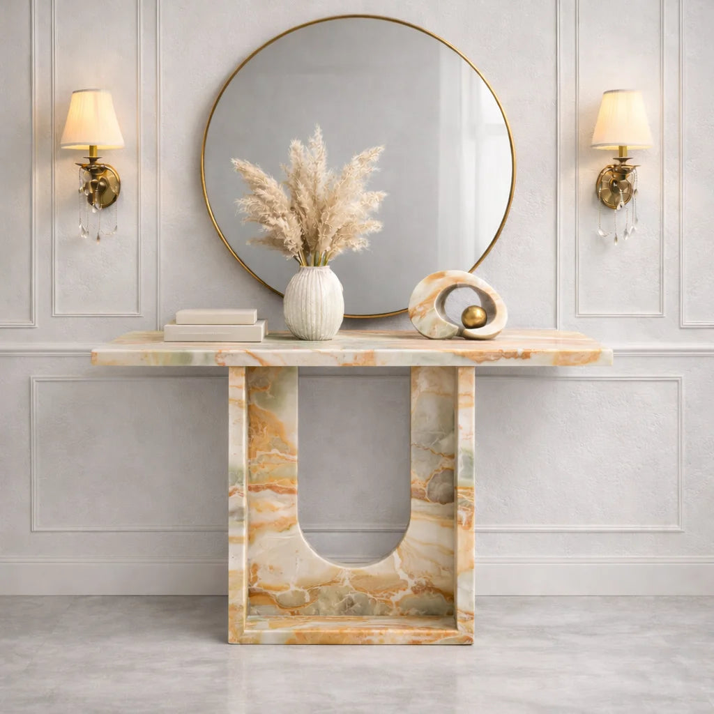 Imperial U-Form Console Table