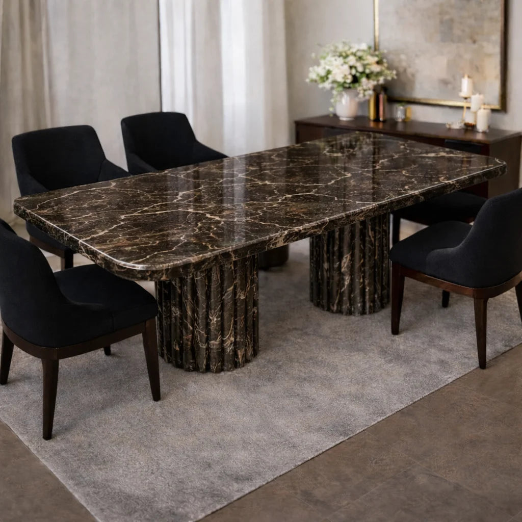 Imperial Vein Marble dining Table