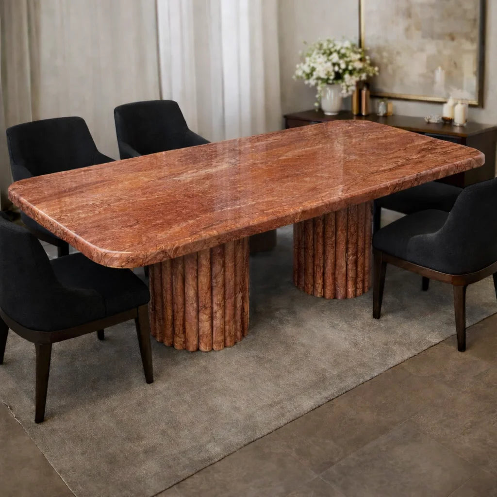 Imperial Vein Marble dining Table