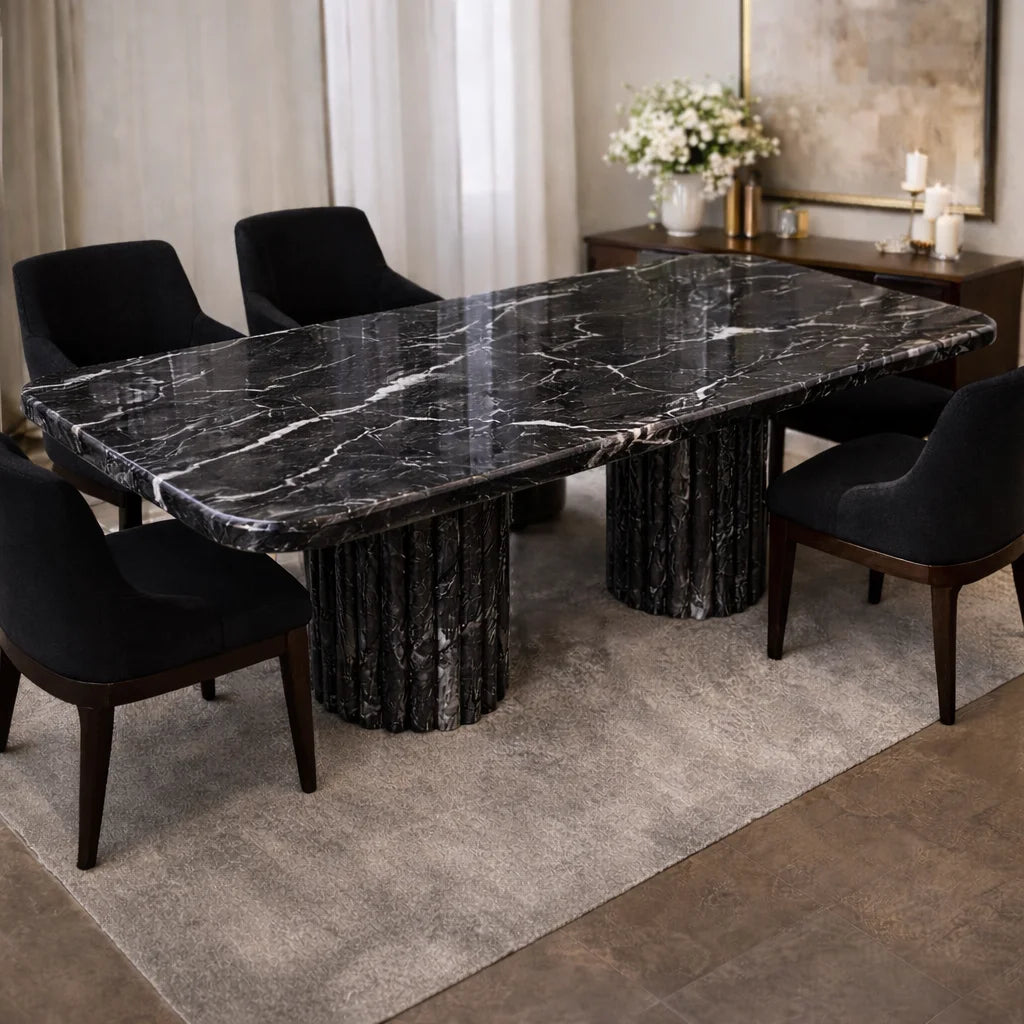 Imperial Vein Marble dining Table