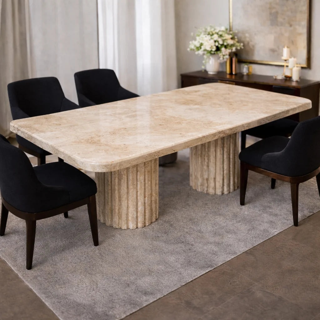 Imperial Vein Marble dining Table
