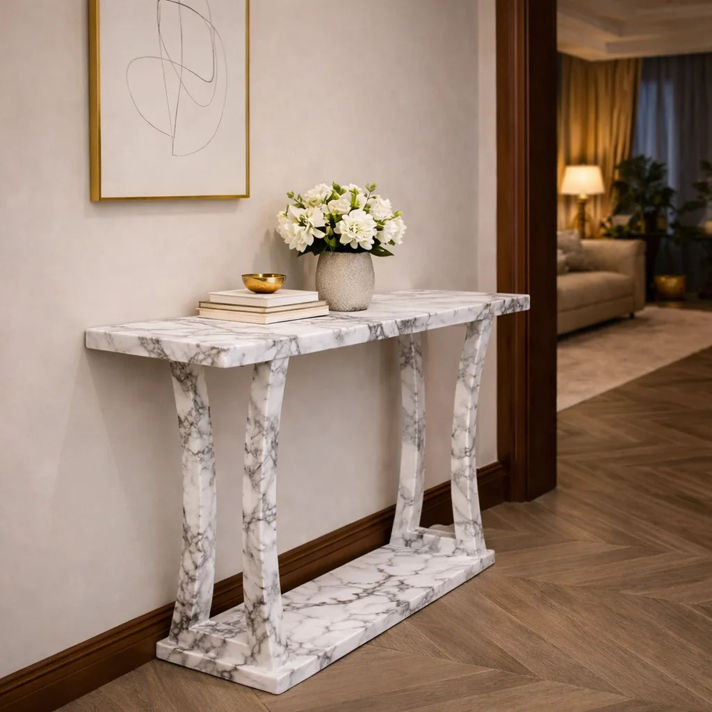 Imperial Verde console Table