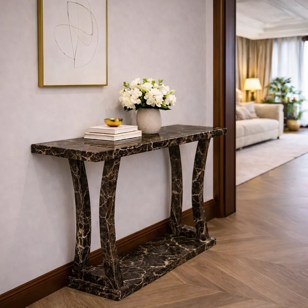 Imperial Verde console Table