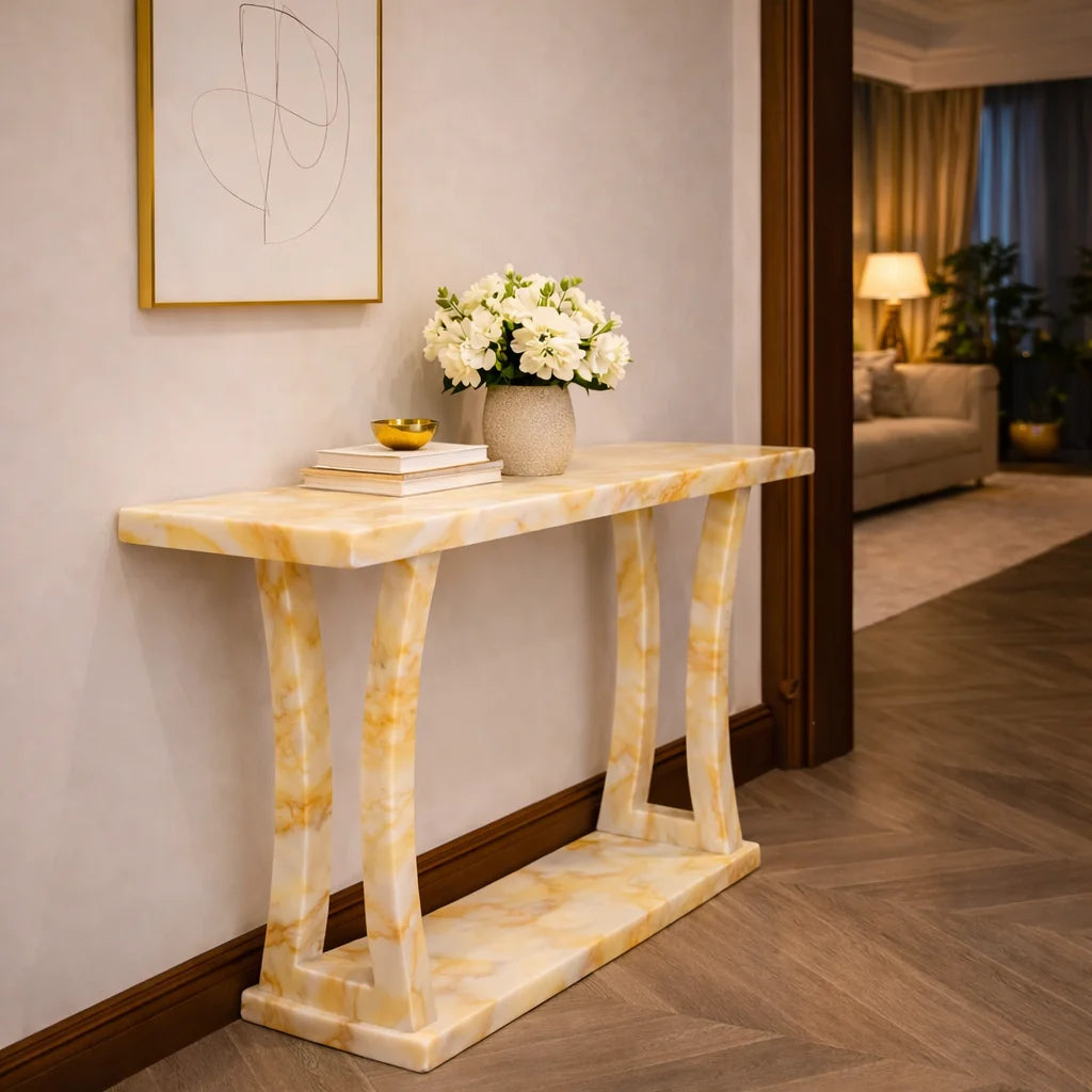 Imperial Verde console Table