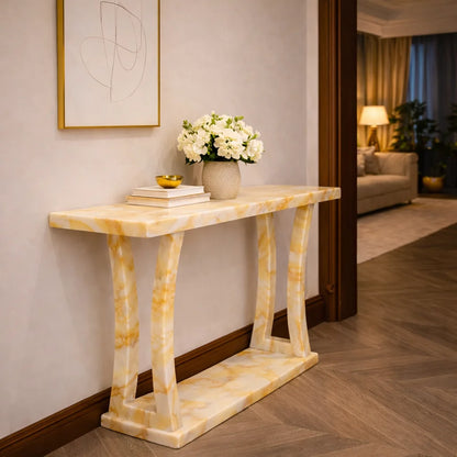 Imperial Verde console Table
