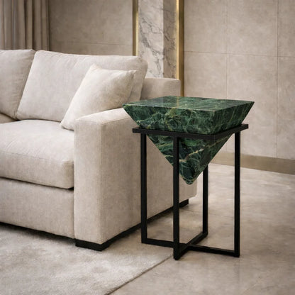Trivanta Marble Side Table