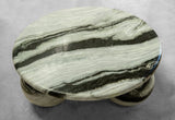 Jungle green Marble Coffee Table