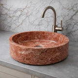 Lilac Marble Bathroom Sink