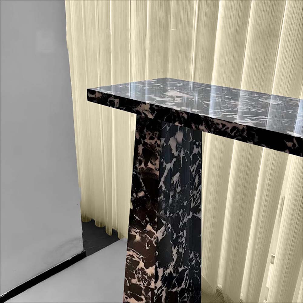 polished-finish-marble-console-table