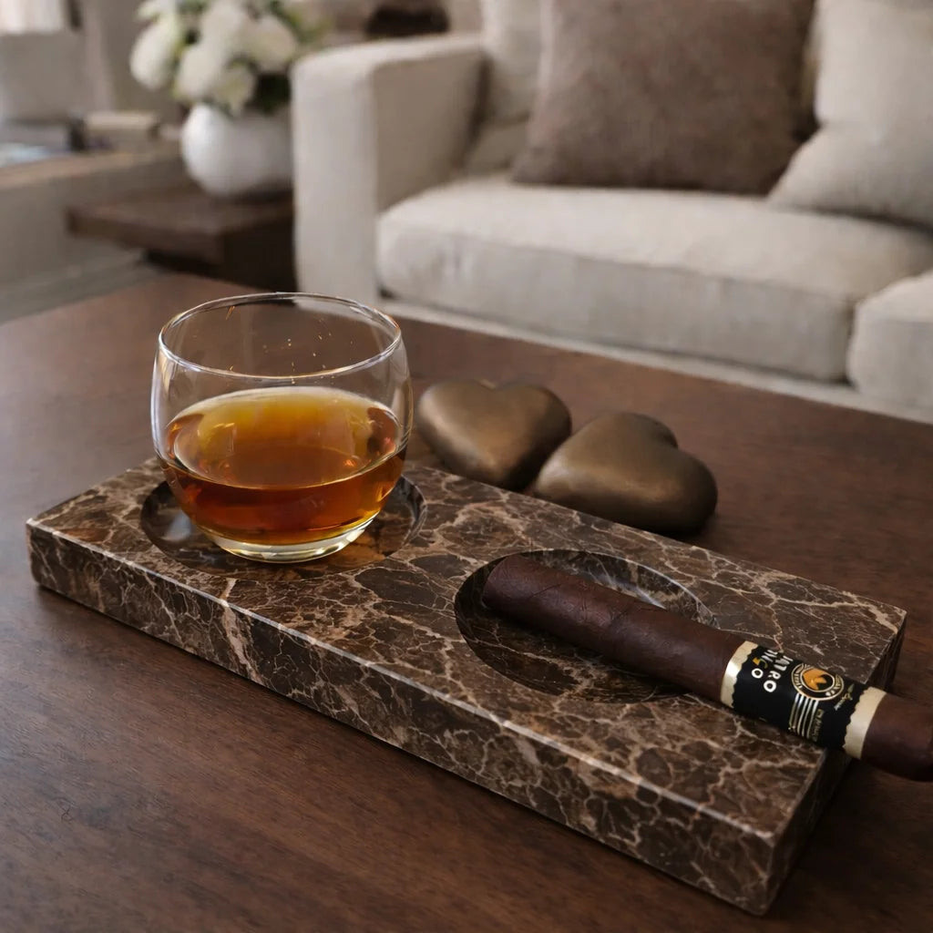 Luxury Marble Cigar Stand