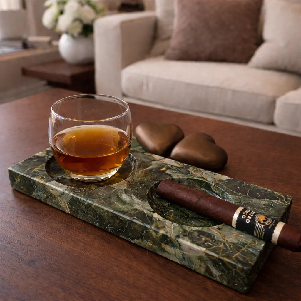 Luxury Marble Cigar Stand