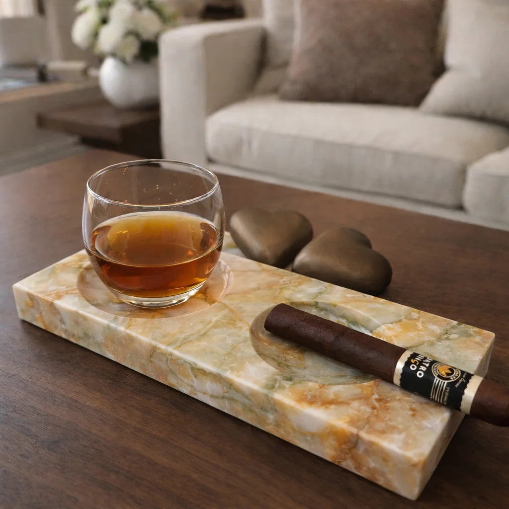 Luxury Marble Cigar Stand