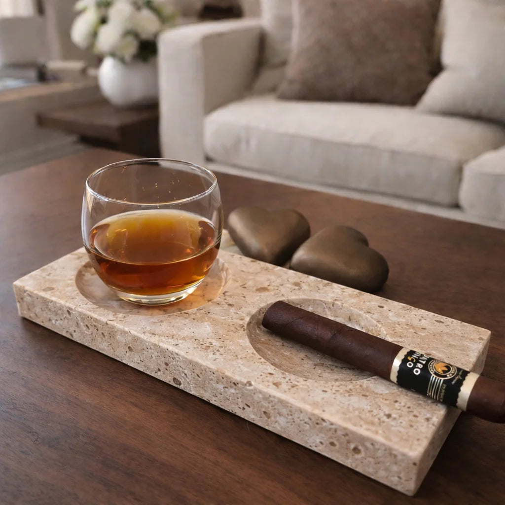Luxury Marble Cigar Stand