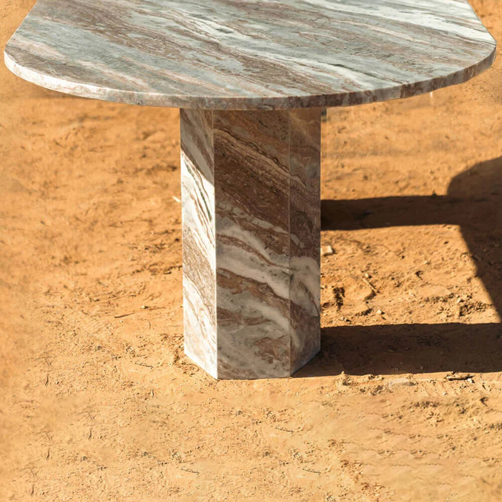 Luxury marble dining table in UAE