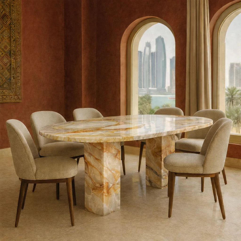 Fantasy Marble Dining Table