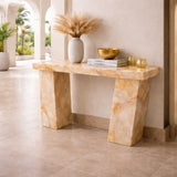 Luxury Viola Marble Console Table