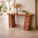 Luxury Viola Marble Console Table