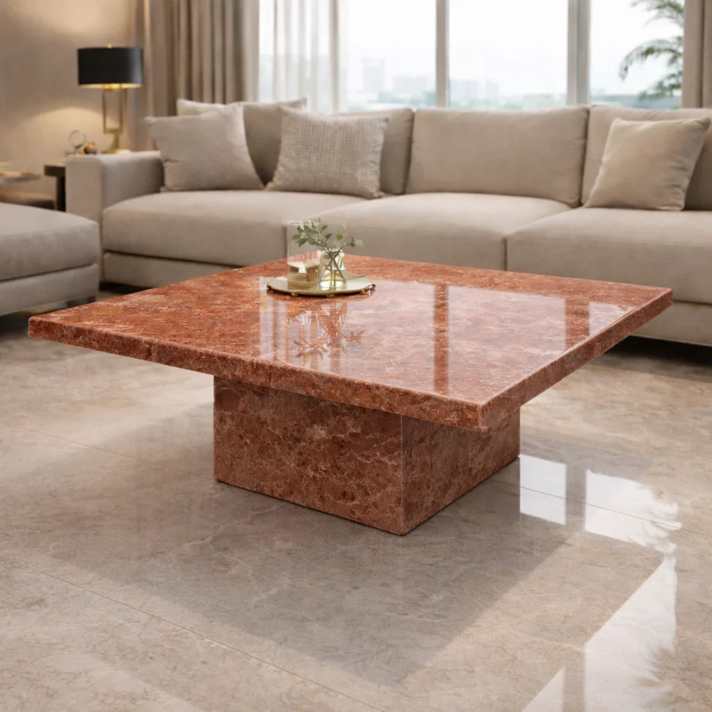 Ivory Block Coffee Table