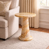 Ivory Grace Side Table