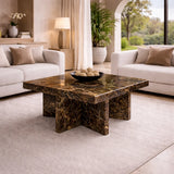 Ivory Haven Marble Coffee Table