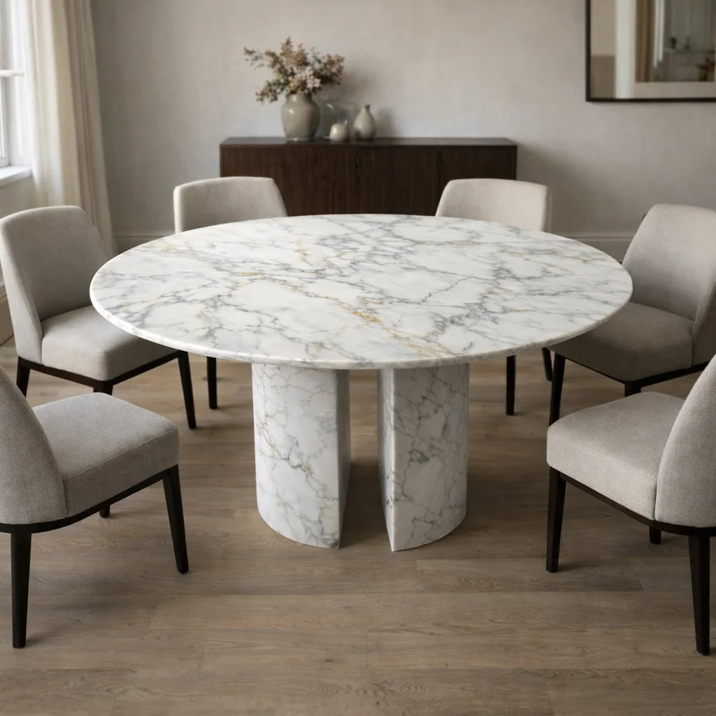 Ivory Luxe Dining Table