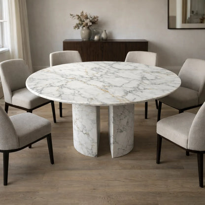 Ivory Luxe Dining Table