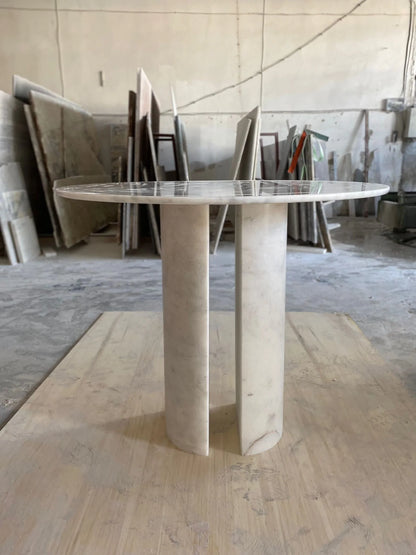 Ivory Luxe Dining Table