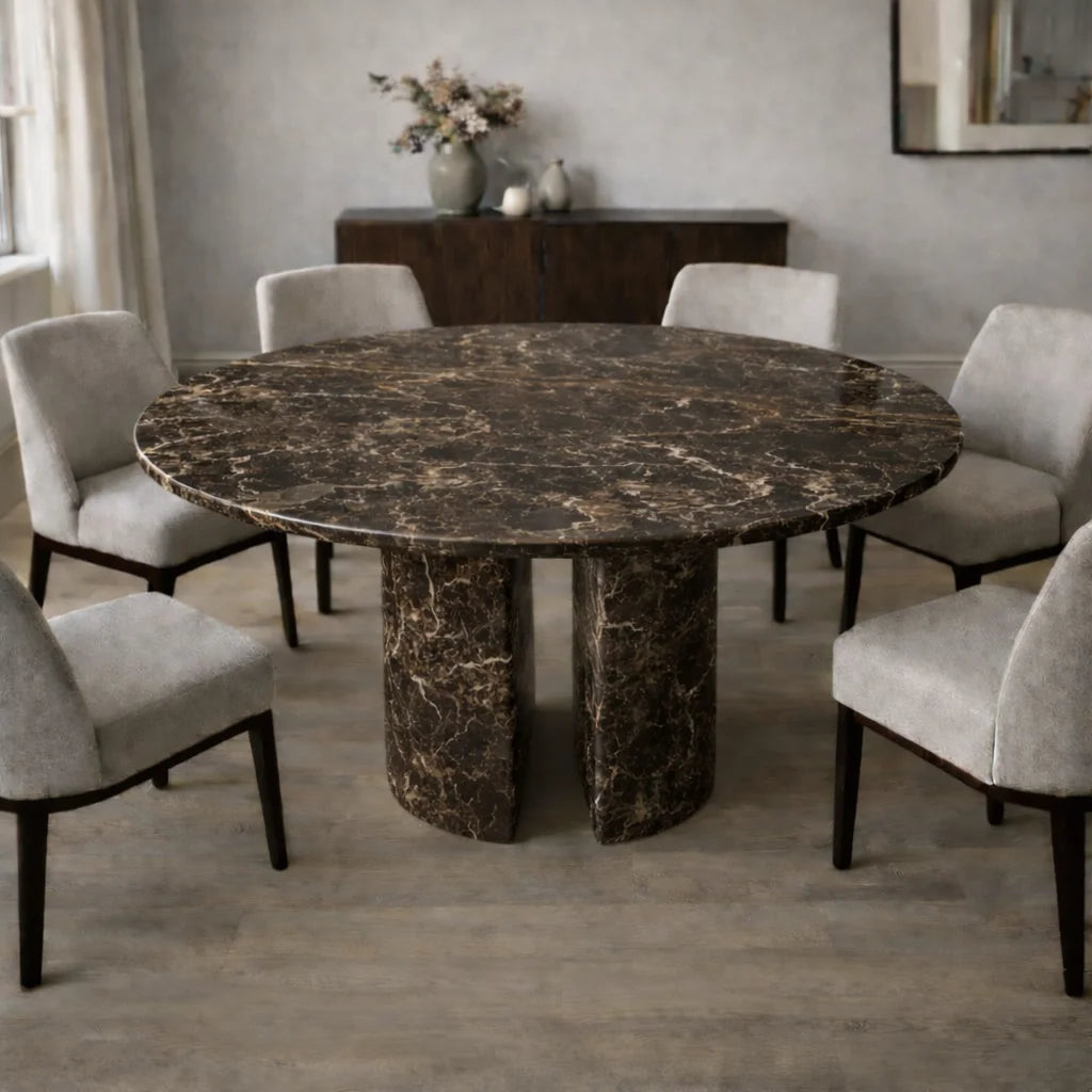 Ivory Luxe Dining Table