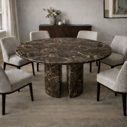 Ivory Luxe Dining Table