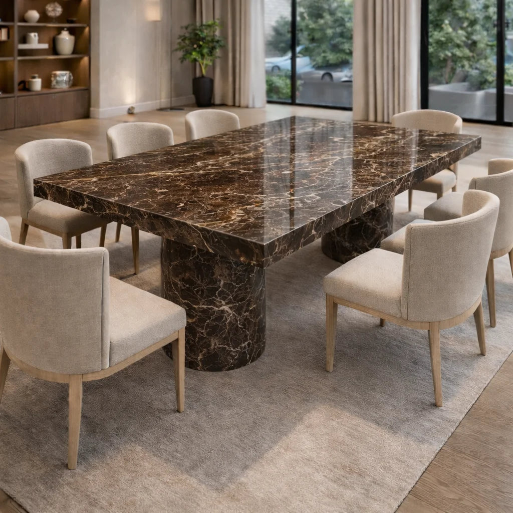 Majestic Marble Dining Table