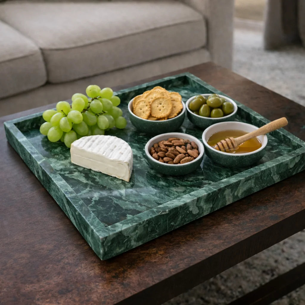 Majestic Marble Server Tray