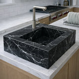Majestic Marble Cube Sink