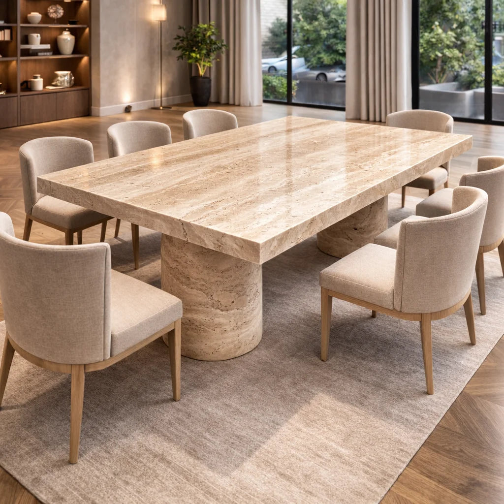 Majestic Marble Dining Table